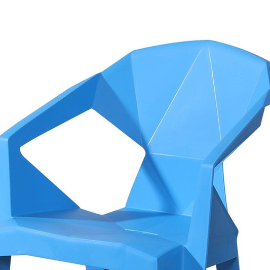 Modern Style Arm Chair Plastic Indoor Stackable Dining Chair Clearhalo 'Dining Chairs' 'Dining Tables & Seating' 'dining_chair' 'furn' 'furn_dining_chair' 'Furniture' 'furniture_dining_chair' 'Kitchen & Dining Furniture' 5004718