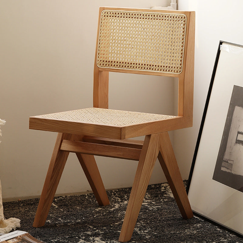 Armless Dining Chairs Modern Solid Wood Side Chairs for Dining Room Clearhalo 'Dining Chairs' 'Dining Tables & Seating' 'dining_chair' 'furn' 'furn_dining_chair' 'Furniture' 'furniture_dining_chair' 'Kitchen & Dining Furniture' 5004760