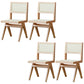 Armless Dining Chairs Modern Solid Wood Side Chairs for Dining Room Wood Non-Upholstered Chair(s) 4 Piece Set Clearhalo 'Dining Chairs' 'Dining Tables & Seating' 'dining_chair' 'furn' 'furn_dining_chair' 'Furniture' 'furniture_dining_chair' 'Kitchen & Dining Furniture' 5004761