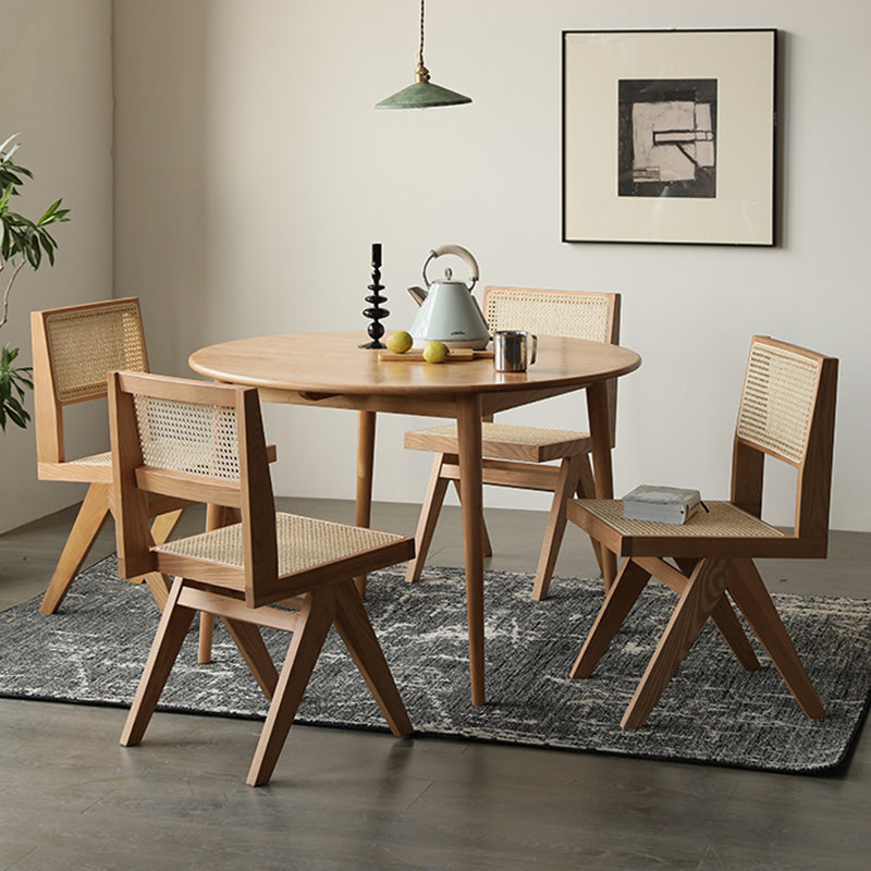 Armless Dining Chairs Modern Solid Wood Side Chairs for Dining Room Clearhalo 'Dining Chairs' 'Dining Tables & Seating' 'dining_chair' 'furn' 'furn_dining_chair' 'Furniture' 'furniture_dining_chair' 'Kitchen & Dining Furniture' 5004777