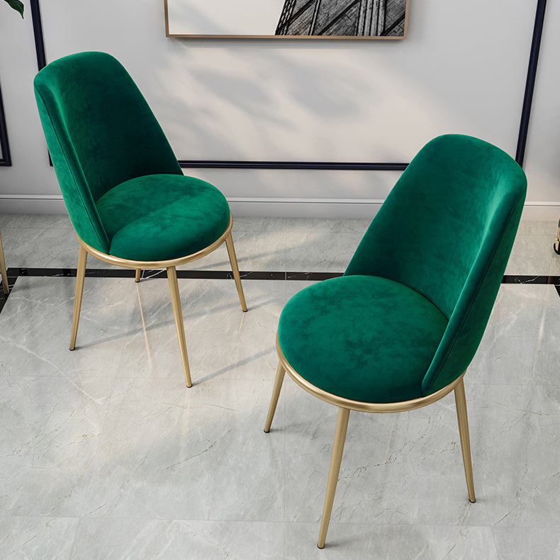 Armless Dining Chairs Nordic Side Kitchen Chairs for Dining Room Clearhalo 'Dining Chairs' 'Dining Tables & Seating' 'dining_chair' 'furn' 'furn_dining_chair' 'Furniture' 'furniture_dining_chair' 'Kitchen & Dining Furniture' 5004913