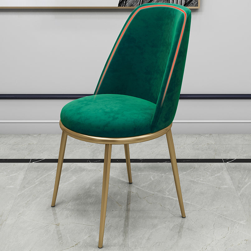 Armless Dining Chairs Nordic Side Kitchen Chairs for Dining Room Clearhalo 'Dining Chairs' 'Dining Tables & Seating' 'dining_chair' 'furn' 'furn_dining_chair' 'Furniture' 'furniture_dining_chair' 'Kitchen & Dining Furniture' 5004917