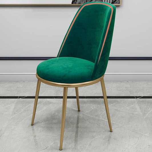 Armless Dining Chairs Nordic Side Kitchen Chairs for Dining Room Clearhalo 'Dining Chairs' 'Dining Tables & Seating' 'dining_chair' 'furn' 'furn_dining_chair' 'Furniture' 'furniture_dining_chair' 'Kitchen & Dining Furniture' 5004917