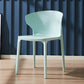 Scandinavian Plastic Side Chair Wingback Kitchen Dining Room Chair Army Green 1 Piece Clearhalo 'Dining Chairs' 'Dining Tables & Seating' 'dining_chair' 'furn' 'furn_dining_chair' 'Furniture' 'furniture_dining_chair' 'Kitchen & Dining Furniture' 5004955