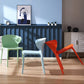 Scandinavian Plastic Side Chair Wingback Kitchen Dining Room Chair Clearhalo 'Dining Chairs' 'Dining Tables & Seating' 'dining_chair' 'furn' 'furn_dining_chair' 'Furniture' 'furniture_dining_chair' 'Kitchen & Dining Furniture' 5004966