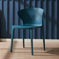 Scandinavian Plastic Side Chair Wingback Kitchen Dining Room Chair Peacock Blue 1 Piece Clearhalo 'Dining Chairs' 'Dining Tables & Seating' 'dining_chair' 'furn' 'furn_dining_chair' 'Furniture' 'furniture_dining_chair' 'Kitchen & Dining Furniture' 5004982