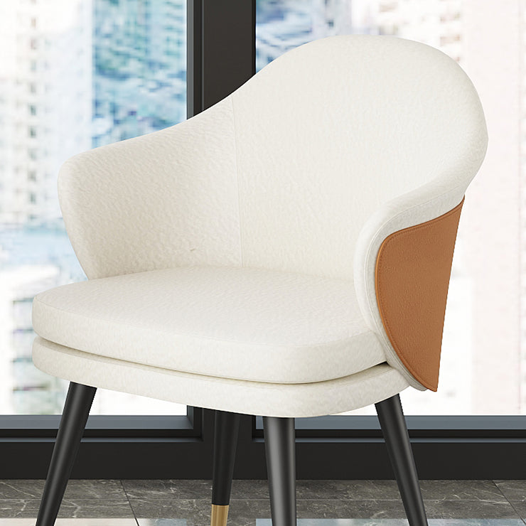 Glam Style Dining Chair Upholstered Dining Armchair for Indoor Clearhalo 'Dining Chairs' 'Dining Tables & Seating' 'dining_chair' 'furn' 'furn_dining_chair' 'Furniture' 'furniture_dining_chair' 'Kitchen & Dining Furniture' 5005014