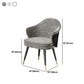 Glam Style Dining Chair Upholstered Dining Armchair for Indoor Clearhalo 'Dining Chairs' 'Dining Tables & Seating' 'dining_chair' 'furn' 'furn_dining_chair' 'Furniture' 'furniture_dining_chair' 'Kitchen & Dining Furniture' 5005024