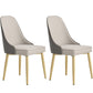 Nordic Armless Side Dining Chairs Entryway Dining Room Chairs Grey 2 Piece Set Clearhalo 'Dining Chairs' 'Dining Tables & Seating' 'dining_chair' 'furn' 'furn_dining_chair' 'Furniture' 'furniture_dining_chair' 'Kitchen & Dining Furniture' 5005026