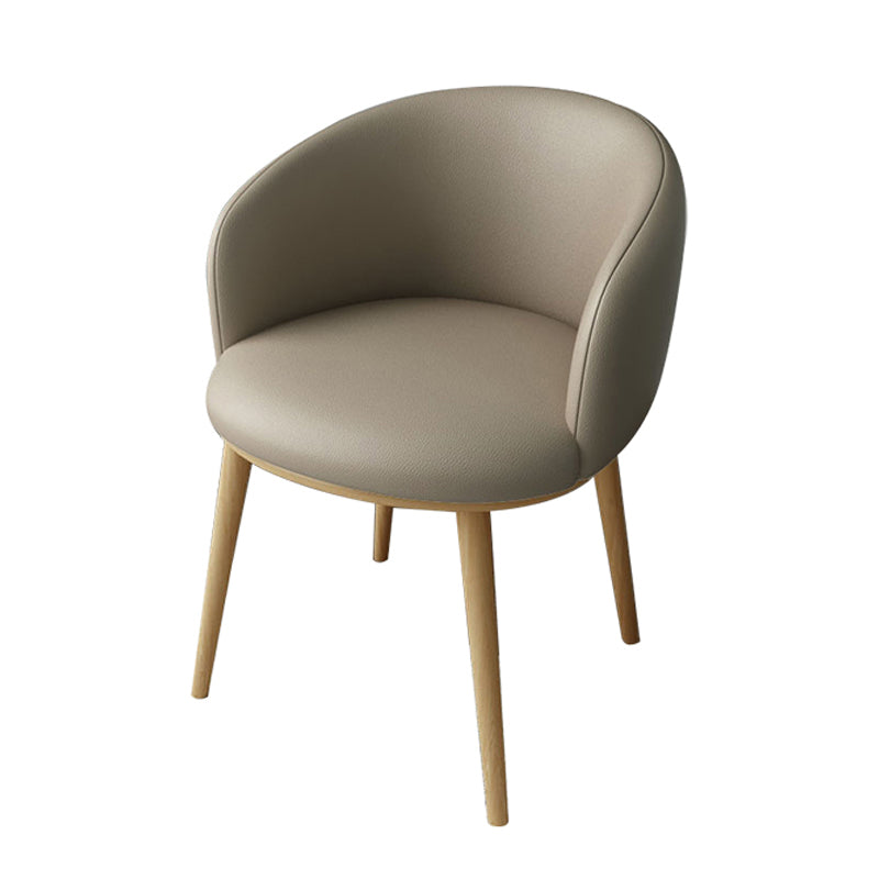 Glam Style Arm Chair Parsons 16.5" Wide Dining Chair for Dining Room Clearhalo 'Dining Chairs' 'Dining Tables & Seating' 'dining_chair' 'furn' 'furn_dining_chair' 'Furniture' 'furniture_dining_chair' 'Kitchen & Dining Furniture' 5005061