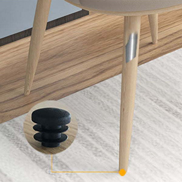 Glam Style Arm Chair Parsons 16.5" Wide Dining Chair for Dining Room Clearhalo 'Dining Chairs' 'Dining Tables & Seating' 'dining_chair' 'furn' 'furn_dining_chair' 'Furniture' 'furniture_dining_chair' 'Kitchen & Dining Furniture' 5005066