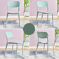 Contemporary Plastic Side Chair Indoor-Outdoor Open Back Chair Clearhalo 'Dining Chairs' 'Dining Tables & Seating' 'dining_chair' 'furn' 'furn_dining_chair' 'Furniture' 'furniture_dining_chair' 'Kitchen & Dining Furniture' 5005201