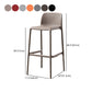 Contemporary Bristol Stackable Stool Matte Finish Plastic Barstool Clearhalo 'Bar Furniture' 'Bar Stools' 'bar_stools' 'furn' 'furn_bar_stools' 'Furniture' 'furniture_bar_stools' 'Kitchen & Dining Furniture' 5006767