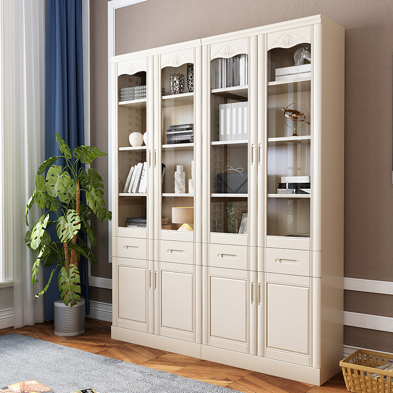 78.74"H Bookcase Contemporary Style Bookshelf with Doors for Home Office Clearhalo 'Bookcases' 'furn' 'furn_bookcases' 'Furniture' 'furniture_bookcases' 'Office Furniture' 5006943