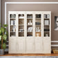 78.74"H Bookcase Contemporary Style Bookshelf with Doors for Home Office Clearhalo 'Bookcases' 'furn' 'furn_bookcases' 'Furniture' 'furniture_bookcases' 'Office Furniture' 5006950