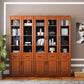 78.74"H Bookcase Contemporary Style Bookshelf with Doors for Home Office Clearhalo 'Bookcases' 'furn' 'furn_bookcases' 'Furniture' 'furniture_bookcases' 'Office Furniture' 5006958