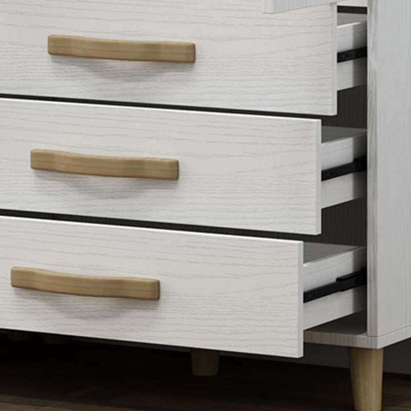 Modern Style Standard Bookcase Closed Back Bookshelf with Drawer Storage Clearhalo 'Bookcases' 'furn' 'furn_bookcases' 'Furniture' 'furniture_bookcases' 'Office Furniture' 5006974