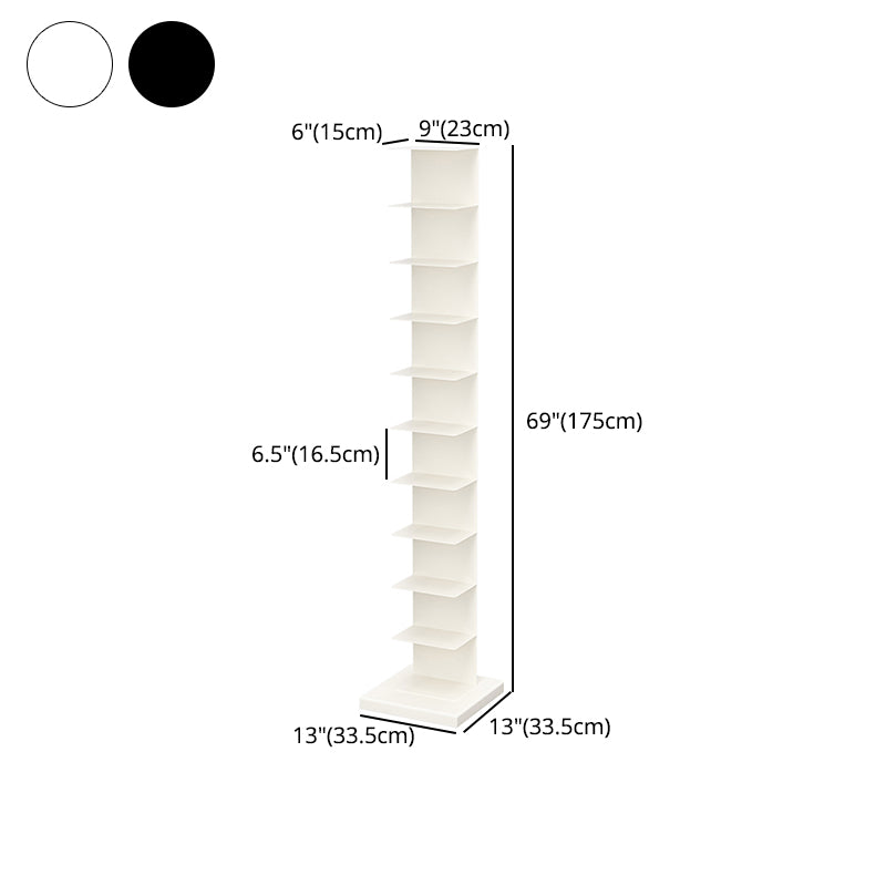 13.19"W Bookshelf Contemporary Style Invisible Bookcase for Office and Home Clearhalo 'Bookcases' 'furn' 'furn_bookcases' 'Furniture' 'furniture_bookcases' 'Office Furniture' 5007007