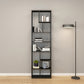 Metal Black Shelf Bookcase Contemporary Bookshelf for Home Office Clearhalo 'Bookcases' 'furn' 'furn_bookcases' 'Furniture' 'furniture_bookcases' 'Office Furniture' 5007008