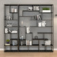 Metal Black Shelf Bookcase Contemporary Bookshelf for Home Office Clearhalo 'Bookcases' 'furn' 'furn_bookcases' 'Furniture' 'furniture_bookcases' 'Office Furniture' 5007022