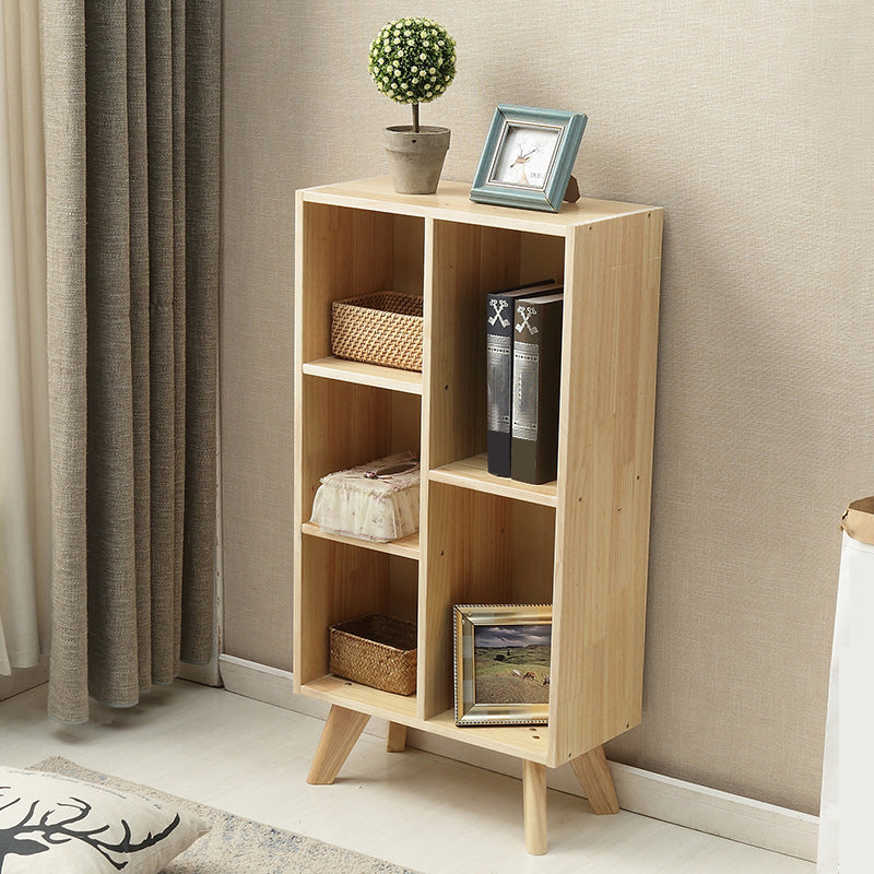 Modern Style Standard Bookcase Wooden Closed Back Bookshelf for Home Office Clearhalo 'Bookcases' 'furn' 'furn_bookcases' 'Furniture' 'furniture_bookcases' 'Office Furniture' 5007056