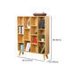 Modern Style Standard Bookcase Wooden Closed Back Bookshelf for Home Office Clearhalo 'Bookcases' 'furn' 'furn_bookcases' 'Furniture' 'furniture_bookcases' 'Office Furniture' 5007068