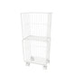 Industrial Iron Closed Back Bookshelf Black and White Bookcase for Home 12.4"L x 9.4"W x 28"H White Clearhalo 'Bookcases' 'furn' 'furn_bookcases' 'Furniture' 'furniture_bookcases' 'Office Furniture' 5007079