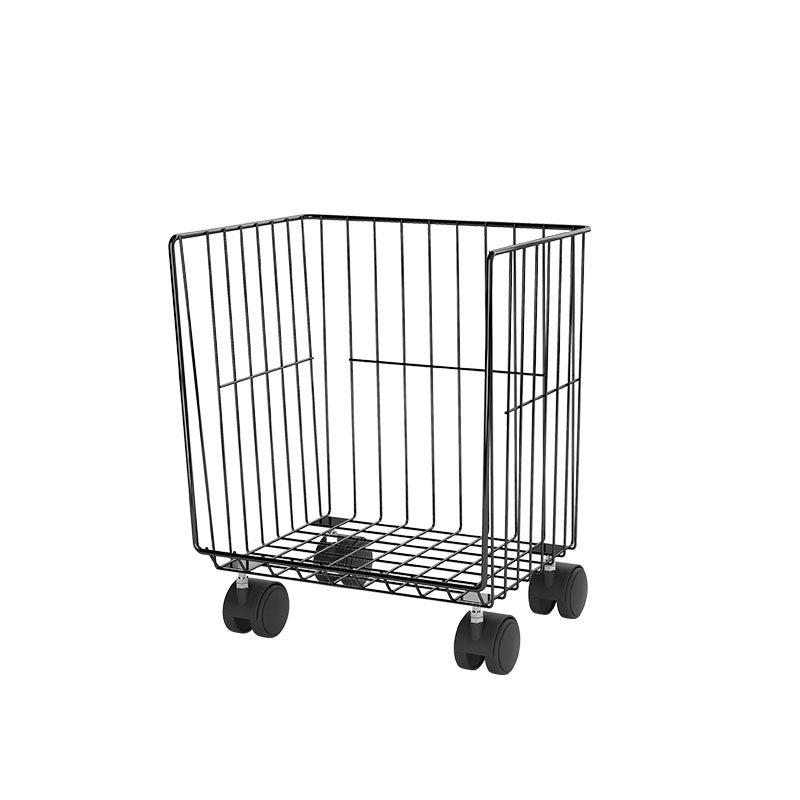 Industrial Iron Closed Back Bookshelf Black and White Bookcase for Home 12.4"L x 9.4"W x 15.2"H Black Clearhalo 'Bookcases' 'furn' 'furn_bookcases' 'Furniture' 'furniture_bookcases' 'Office Furniture' 5007088