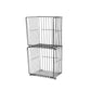 Industrial Iron Closed Back Bookshelf Black and White Bookcase for Home 12.4"L x 9.4"W x 25"H Black Clearhalo 'Bookcases' 'furn' 'furn_bookcases' 'Furniture' 'furniture_bookcases' 'Office Furniture' 5007090