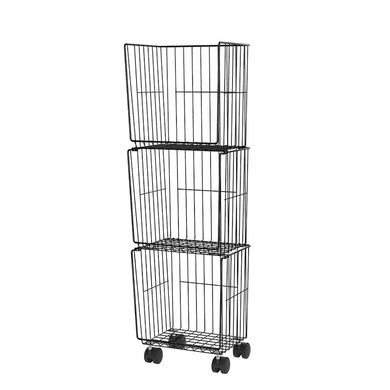 Industrial Iron Closed Back Bookshelf Black and White Bookcase for Home 12.4"L x 9.4"W x 40.4"H Black Clearhalo 'Bookcases' 'furn' 'furn_bookcases' 'Furniture' 'furniture_bookcases' 'Office Furniture' 5007096