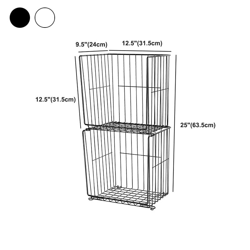 Industrial Iron Closed Back Bookshelf Black and White Bookcase for Home Clearhalo 'Bookcases' 'furn' 'furn_bookcases' 'Furniture' 'furniture_bookcases' 'Office Furniture' 5007103