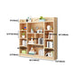 Scandinavian Natural Standard Bookshelf Pine Wood Vertical Bookcase Clearhalo 'Bookcases' 'furn' 'furn_bookcases' 'Furniture' 'furniture_bookcases' 'Office Furniture' 5007135