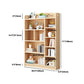 Scandinavian Natural Standard Bookshelf Pine Wood Vertical Bookcase Clearhalo 'Bookcases' 'furn' 'furn_bookcases' 'Furniture' 'furniture_bookcases' 'Office Furniture' 5007139