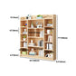 Scandinavian Natural Standard Bookshelf Pine Wood Vertical Bookcase Clearhalo 'Bookcases' 'furn' 'furn_bookcases' 'Furniture' 'furniture_bookcases' 'Office Furniture' 5007142