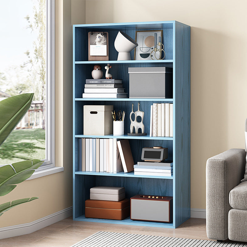 Closed Back Bookcase Engineered Wood Bookshelf for Home Office Study Room Clearhalo 'Bookcases' 'furn' 'furn_bookcases' 'Furniture' 'furniture_bookcases' 'Office Furniture' 5007167