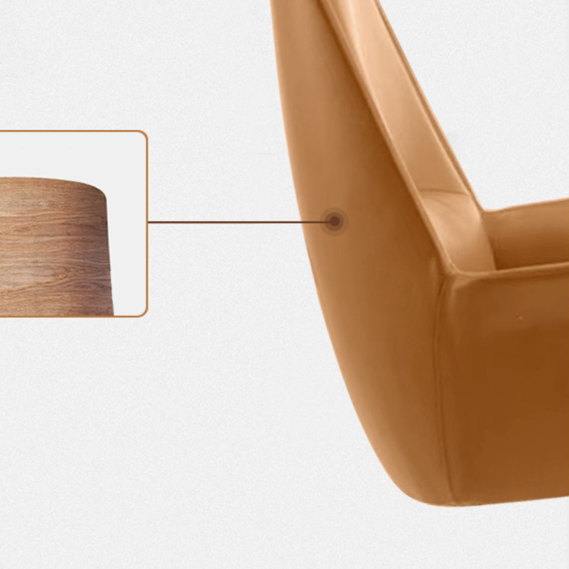 Faux Leather Arm Desk Chair Modern Swivel Working Chair with Wheels Clearhalo 'furn' 'furn_office_chair' 'Furniture' 'furniture_office_chair' 'Office Chairs' 'Office Furniture' 'office_chair' 5009925