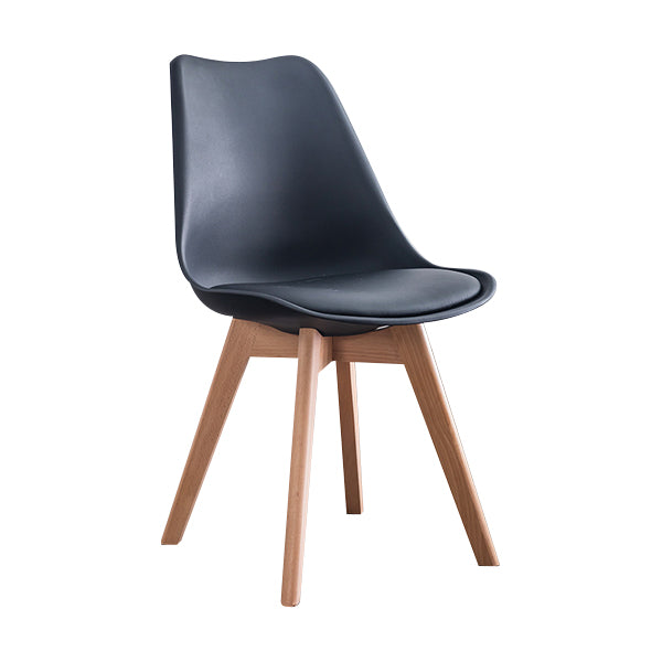 Contemporary Armless Office Chair Plastic Computer Desk Chair Clearhalo 'Furniture' 'furniture_office_chair' 'Office Chairs' 'Office Furniture' 'office_chair' 5009962