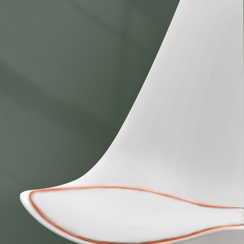 Contemporary Armless Office Chair Plastic Computer Desk Chair Clearhalo 'Furniture' 'furniture_office_chair' 'Office Chairs' 'Office Furniture' 'office_chair' 5009964