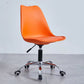 Contemporary Armless Office Chair Plastic Computer Desk Chair Orange Steel Clearhalo 'Furniture' 'furniture_office_chair' 'Office Chairs' 'Office Furniture' 'office_chair' 5009971