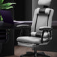 Black Nylon Frame Modern Computer Desk Chair with Wheels High Back Task Chair with Arms Clearhalo 'Furniture' 'furniture_office_chair' 'Office Chairs' 'Office Furniture' 'office_chair' 5010033