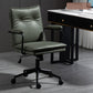 Black Frame Modern Office Chair Swivel Computer Desk Chair with Padded Arms Clearhalo 'Furniture' 'furniture_office_chair' 'Office Chairs' 'Office Furniture' 'office_chair' 5010076