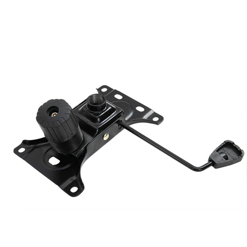 Black Frame Modern Office Chair Swivel Computer Desk Chair with Padded Arms Clearhalo 'Furniture' 'furniture_office_chair' 'Office Chairs' 'Office Furniture' 'office_chair' 5010087