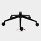 Black Frame Modern Office Chair Swivel Computer Desk Chair with Padded Arms Clearhalo 'Furniture' 'furniture_office_chair' 'Office Chairs' 'Office Furniture' 'office_chair' 5010094