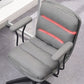 Black Nylon Base Contemporary Office Chair Swivel Computer Desk Chair Clearhalo 'Furniture' 'furniture_office_chair' 'Office Chairs' 'Office Furniture' 'office_chair' 5010178