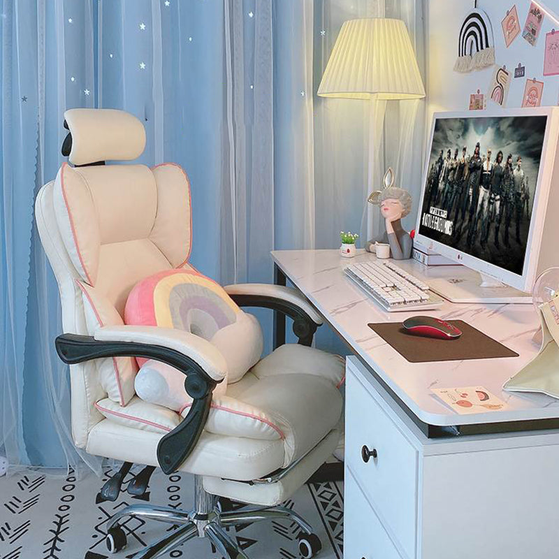 Silver Metal Modern Conference Chair and High Back Conference Chair Clearhalo 'furn' 'furn_office_chair' 'Furniture' 'furniture_office_chair' 'Office Chairs' 'Office Furniture' 'office_chair' 5010242