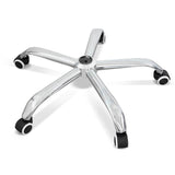 Silver Metal Modern Conference Chair and High Back Conference Chair Clearhalo 'furn' 'furn_office_chair' 'Furniture' 'furniture_office_chair' 'Office Chairs' 'Office Furniture' 'office_chair' 5010253