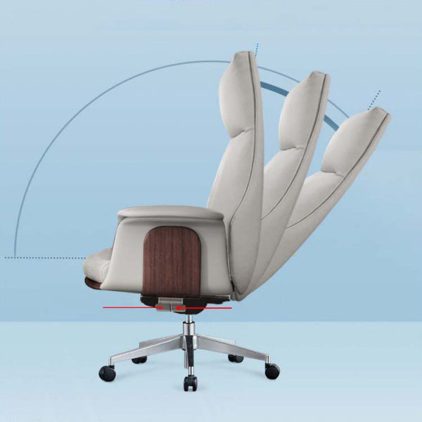 Upholstered Office Chair with Padded Arms Modern Task Chair with Metal Frame Clearhalo 'furn' 'furn_office_chair' 'Furniture' 'furniture_office_chair' 'Office Chairs' 'Office Furniture' 'office_chair' 5010379