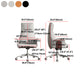 Upholstered Office Chair with Padded Arms Modern Task Chair with Metal Frame Clearhalo 'furn' 'furn_office_chair' 'Furniture' 'furniture_office_chair' 'Office Chairs' 'Office Furniture' 'office_chair' 5010387