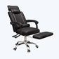 Metal Base Modern Executive Desk Chair with Padded Arms Microfiber Adjustable Office Chair Clearhalo 'furn' 'furn_office_chair' 'Furniture' 'furniture_office_chair' 'Office Chairs' 'Office Furniture' 'office_chair' 5010396