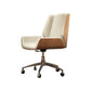 Contemporary Mid Back Task Chair with Padded Arms Upholstered Desk Chair with Metal Frame Clearhalo 'furn' 'furn_office_chair' 'Furniture' 'furniture_office_chair' 'Office Chairs' 'Office Furniture' 'office_chair' 5010467